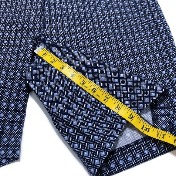 MARIO SERRANI Italy Blue & White Bermuda Shorts 16 - Picture 16 of 16